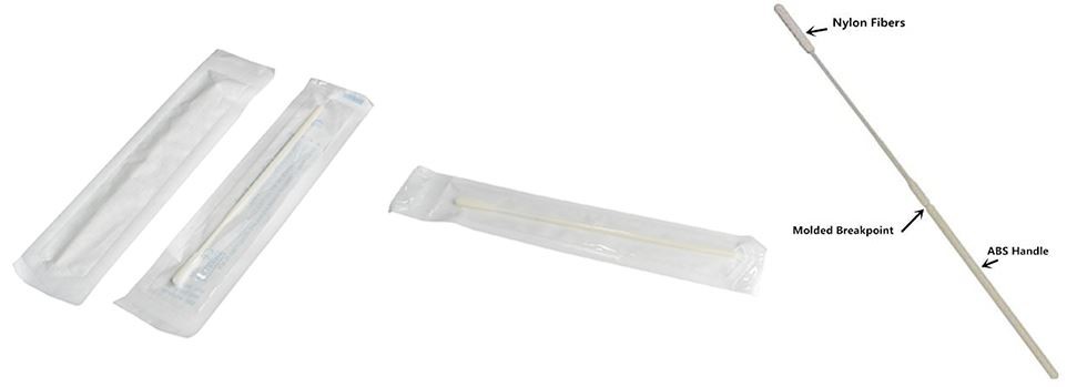sampling flocked swab 