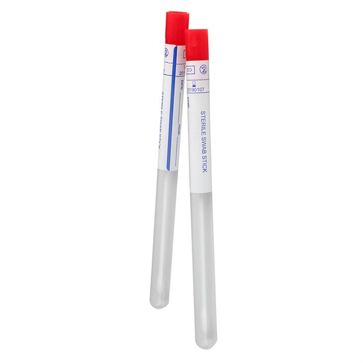 Medical Sterile 150mm Cotton Tips Female Swab with Plastic Or Wooden Stick